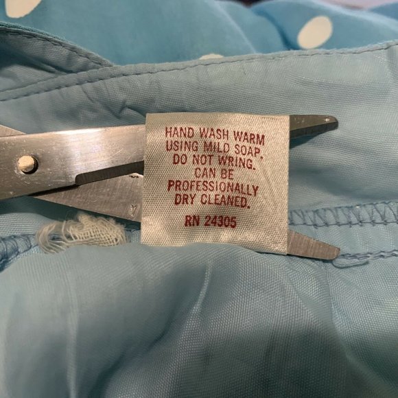 🔥SOLD🔥Candi Jones Vintage Retro Polka Dotted Halter Dress - Picture 6 of 8